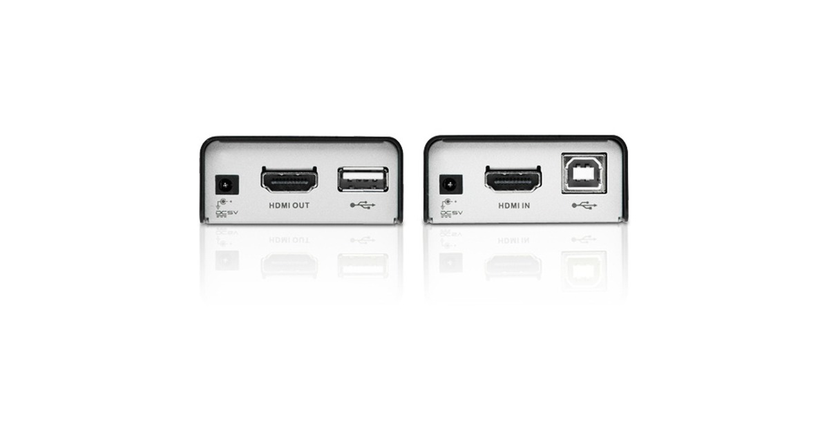 ATEN HDMI / USB-Cat-5-Extender VE803, HDMI Verlängerung(schwarz)