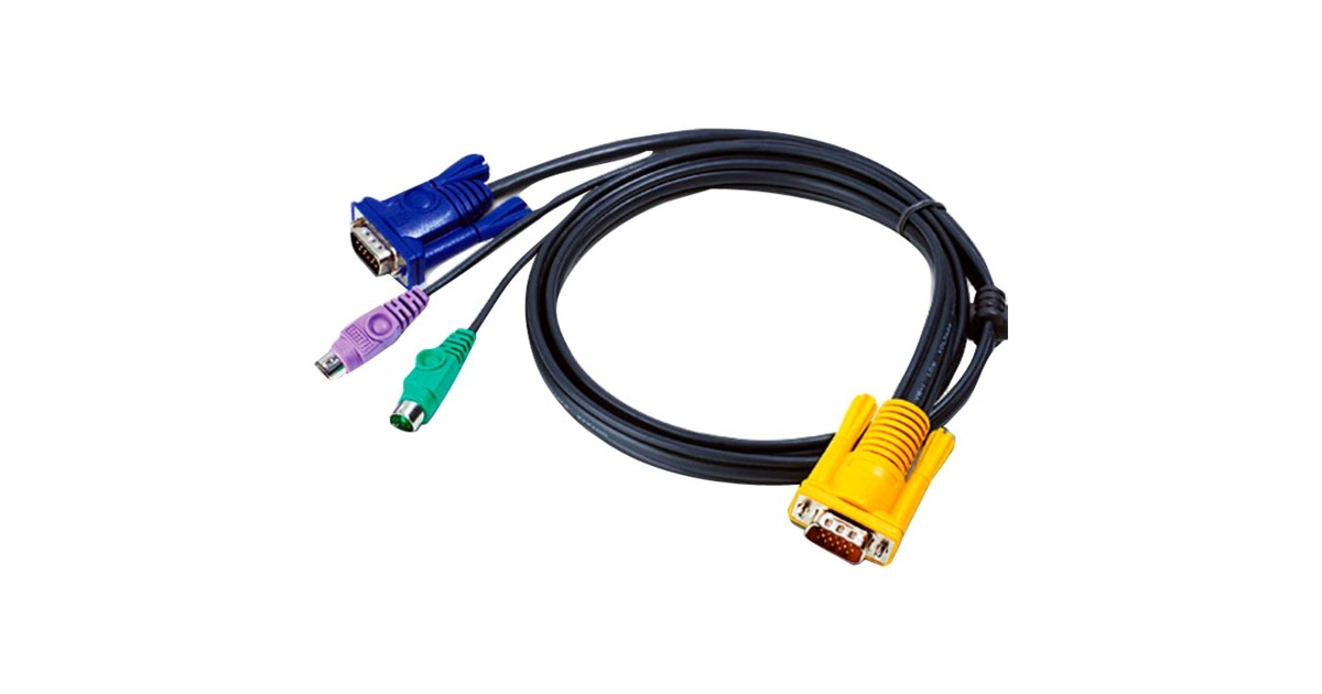 ATEN KVM Adapterkabel 2L-5202P(1,8 Meter)