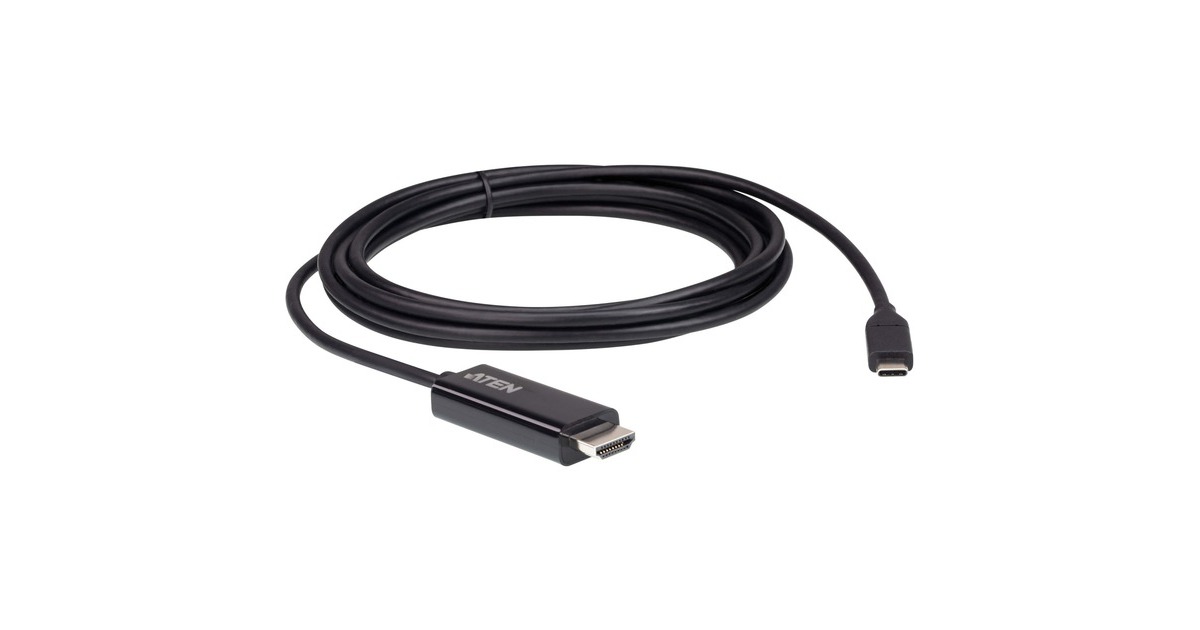 HDMI 4K Stecker(schwarz, 2,7 Meter)