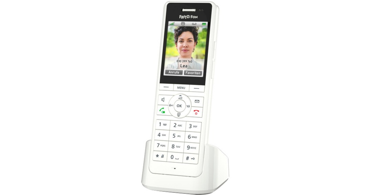 AVM Fritz! Fon X6, analoges Telefon(weiß, Outlet)