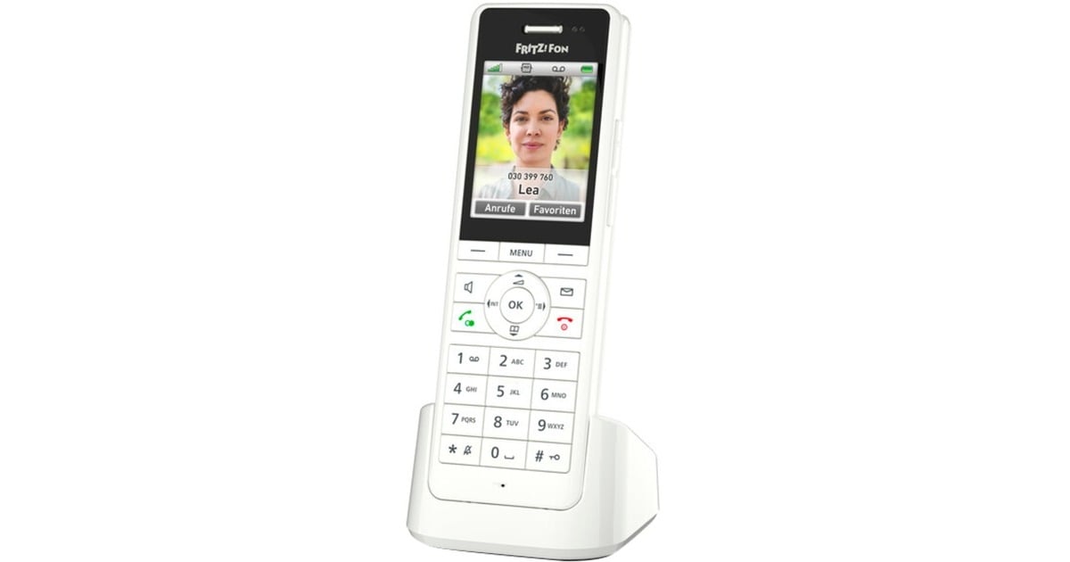 AVM Fritz! Fon X6, analoges Telefon(weiß)