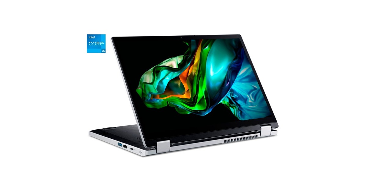 Acer Aspire 3 Spin (A3SP14-31PT-38PX), Notebook(silber, Windows 11 Home 64-Bit, 35.6 cm (14 Zoll), 256 GB SSD) Acer Aspire 3 Spin (A3SP14-31PT-38PX), Notebook(silber, Windows 11 Home 64-Bit, 35.6 cm (14 Zoll), 256 GB SSD)