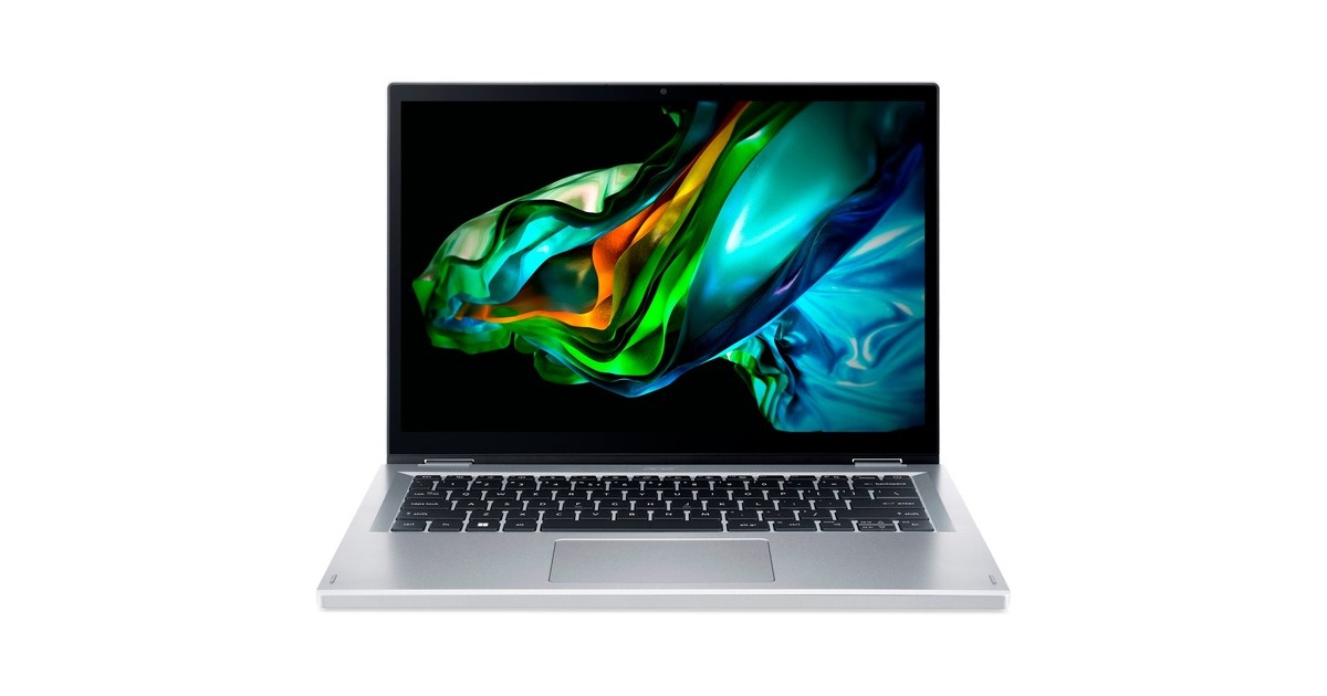Acer Aspire 3 Spin (A3SP14-31PT-38PX), Notebook(silber, Windows 11 Home 64-Bit, 35.6 cm (14 Zoll), 256 GB SSD)