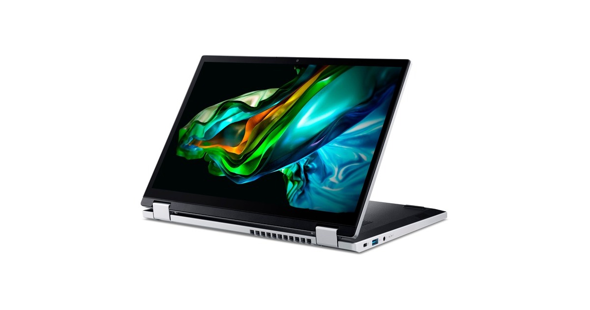 Acer Aspire 3 Spin (A3SP14-31PT-38PX), Notebook(silber, Windows 11 Home 64-Bit, 35.6 cm (14 Zoll), 256 GB SSD)