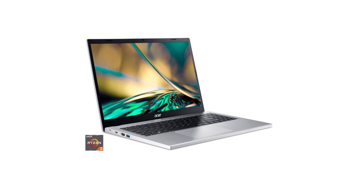 Acer Aspire 3 (A315-24P-R4SE), Notebook(silber, Windows 11 Home 64-Bit, 39.6 cm (15.6 Zoll), 512 GB SSD) Acer Aspire 3 (A315-24P-R4SE), Notebook(silber, Windows 11 Home 64-Bit, 39.6 cm (15.6 Zoll), 512 GB SSD)