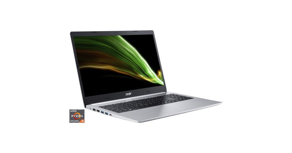 Acer Aspire 5 (A515-45-R0PK), Notebook(silber, Windows 11 Home 64-Bit, 39.6 cm (15.6 Zoll), 256 GB SSD, Outlet)