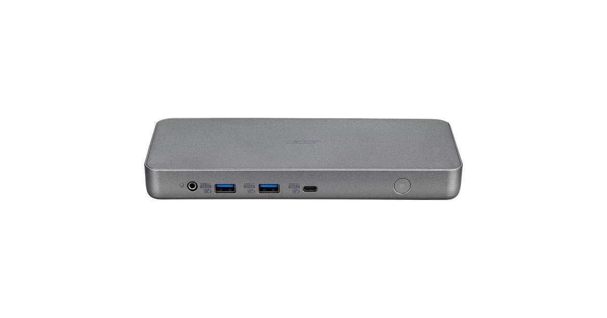 Acer Chrome USB Type-C Dock II, D501, Dockingstation(silber, HDMI, DisplayPort, USB, LAN)