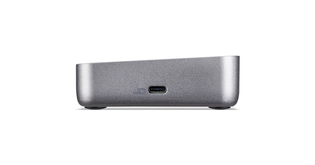 Acer Chrome USB Type-C Dock II, D501, Dockingstation(silber, HDMI, DisplayPort, USB, LAN)