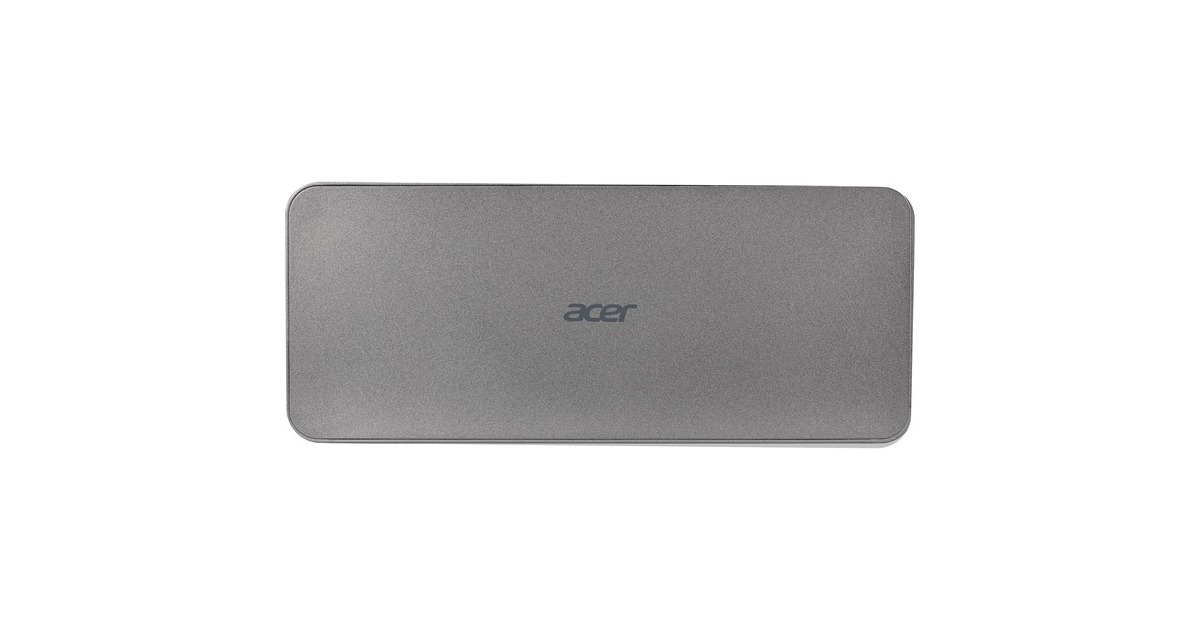 Acer Chrome USB Type-C Dock II, D501, Dockingstation(silber, HDMI, DisplayPort, USB, LAN)