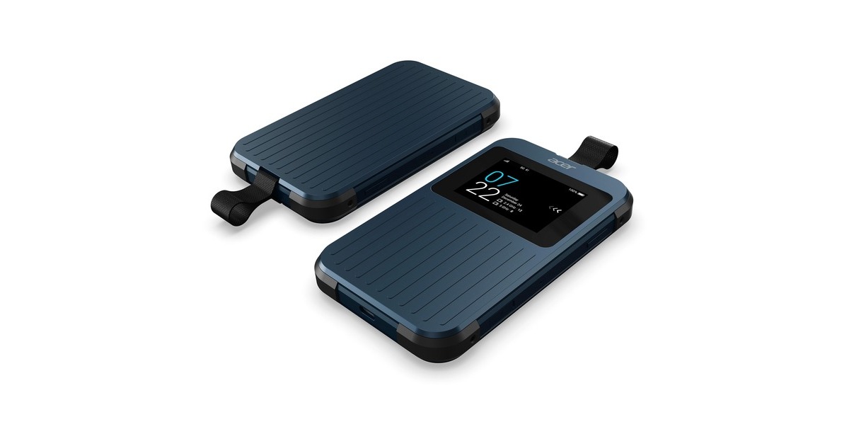 Acer Connect Enduro M3 5G Mobile WiFi, WLAN-LTE-Router