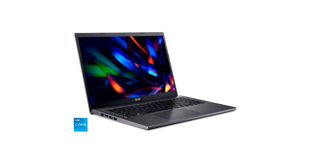 Acer Extensa 215 (EX215-55-50GC), Notebook(schwarz, Windows 11 Pro 64-Bit, 39.6 cm (15.6 Zoll), 512 GB SSD)