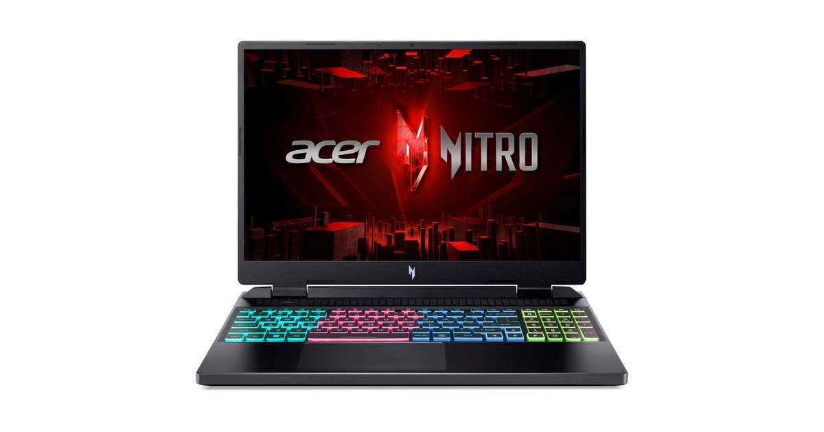 Acer Nitro 16 (AN16-41-R7FL), Gaming-Notebook(schwarz, Windows 11 Home 64-Bit, 40.6 cm (16 Zoll) & 165 Hz Display, 512 GB SSD)