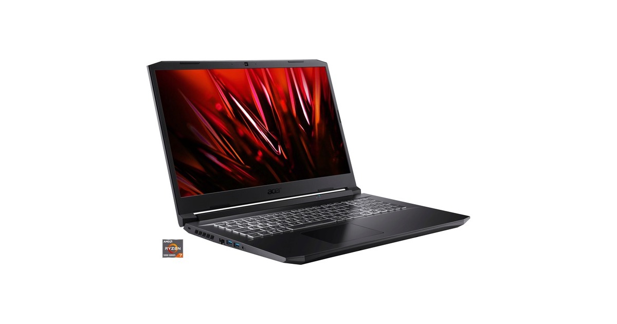 Acer Nitro 5 (AN517-41-R2XR), Gaming-Notebook(schwarz,Windows 11 Home 64-Bit, 43.9 cm (17.3 Zoll) & 144 Hz Display, 1 TB null)
