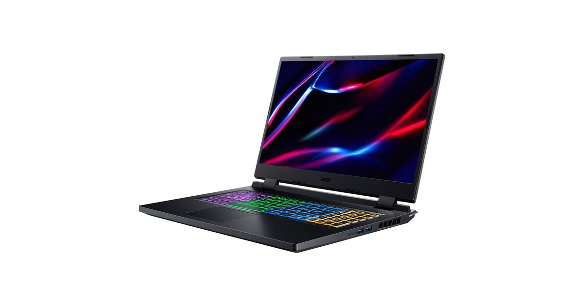 Acer Nitro 5 (AN517-42-R31H), Gaming-Notebook(schwarz, Windows 11 Home 64-Bit, 43.9 cm (17.3 Zoll) & 144 Hz Display, 1 TB SSD)