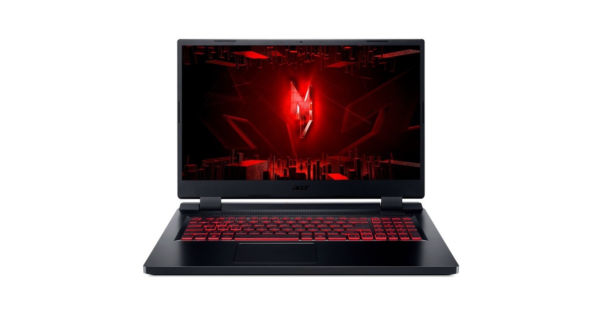 Acer Nitro 5 (AN517-55-56YU), Gaming-Notebook(schwarz, ohne Betriebssystem, 43.9 cm (17.3 Zoll) & 165 Hz Display, 512 GB SSD)