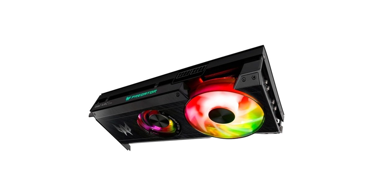 Acer PREDATOR BIFROST Intel® Arc A770 OC, Grafikkarte(Outlet) Acer PREDATOR BIFROST Intel® Arc A770 OC, Grafikkarte(Outlet)