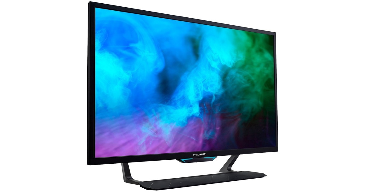 Acer Predator CG437KS, Gaming-Monitor(108 cm (43 Zoll), schwarz, UltraHD/4K, VA, HDMI 2.1, NVIDIA G-Sync, 144Hz Panel, Outlet)
