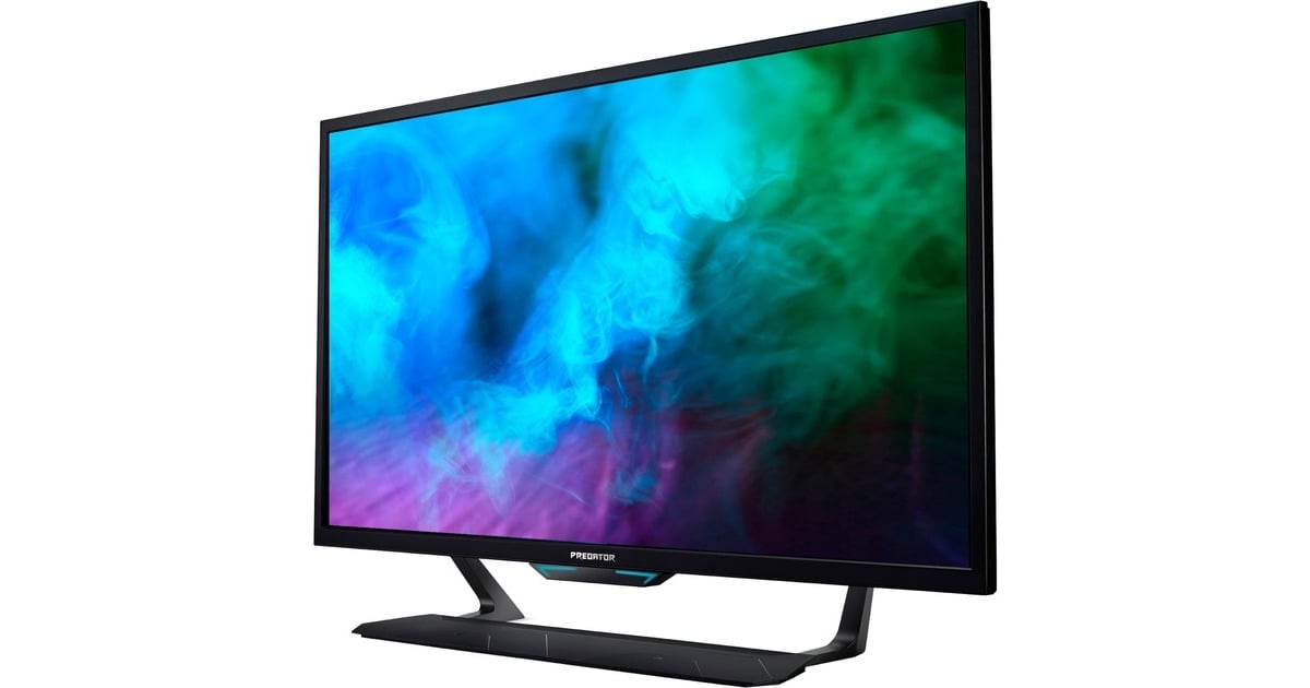 Acer Predator CG437KS, Gaming-Monitor(108 cm (43 Zoll), schwarz, UltraHD/4K, VA, HDMI 2.1, NVIDIA G-Sync, 144Hz Panel)