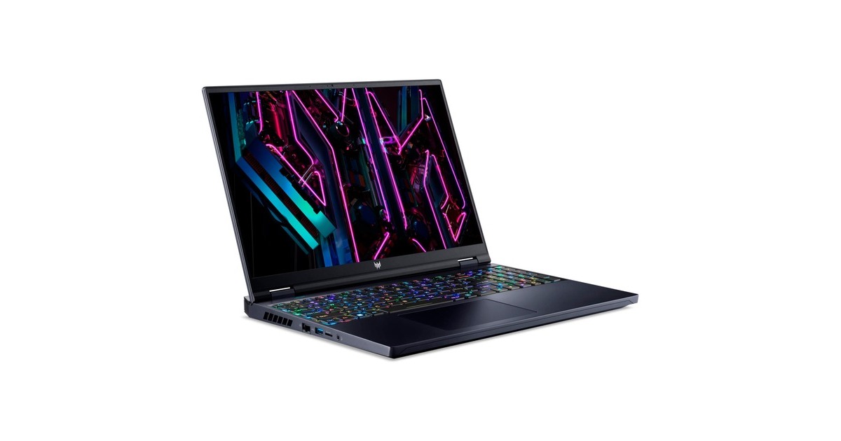Acer Predator Helios 16 (PH16-71-75AZ), Gaming-Notebook(schwarz, Windows 11 Home 64-Bit, 40.6 cm (16 Zoll) & 240 Hz Display, 1 TB SSD)