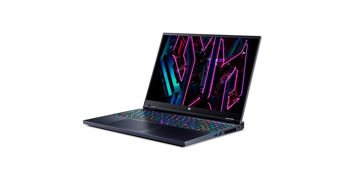 Acer Predator Helios 16 (PH16-71-9082), Gaming-Notebook(schwarz, Windows 11 Home 64-Bit, 40.6 cm (16 Zoll) & 250 Hz Display, 2 TB SSD)