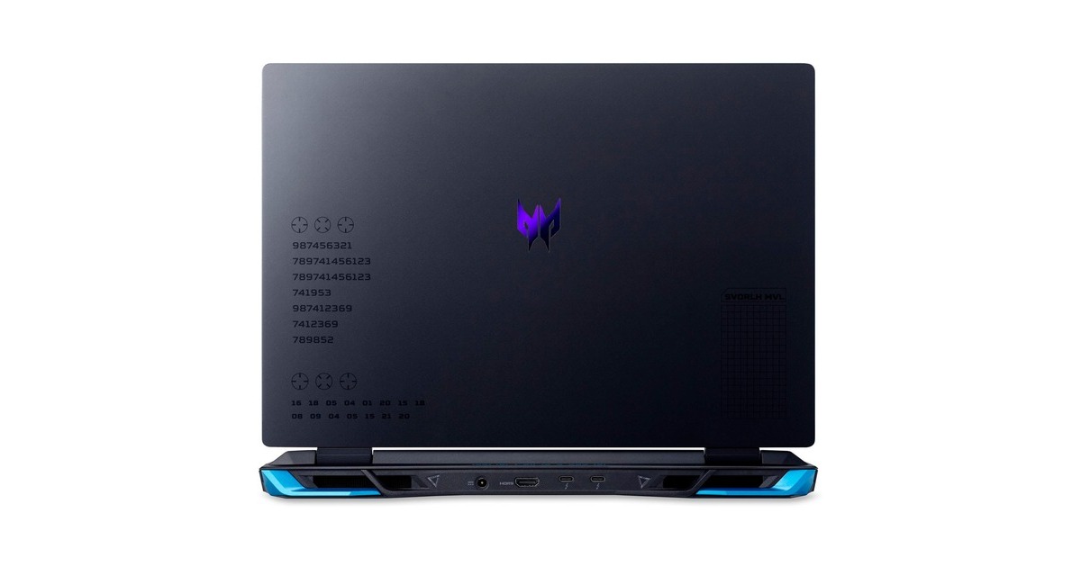 Acer Predator Helios Neo 16 (PHN16-71-79QG), Gaming-Notebook(schwarz, Windows 11 Home 64-Bit, 40.6 cm (16 Zoll) & 165 Hz Display, 1 TB SSD)