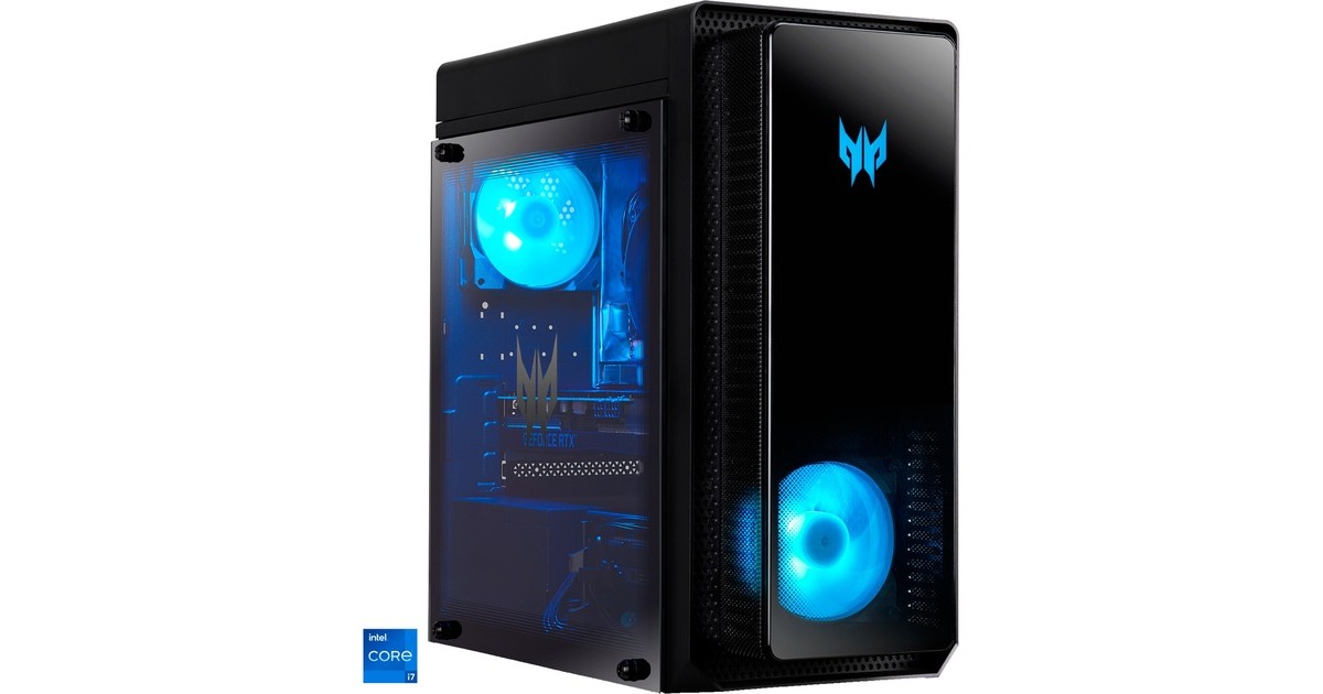 Acer Predator Orion 3000 (DG.E2WEG.01A), Gaming-PC(schwarz, Windows 11 Home 64-Bit) Acer Predator Orion 3000 (DG.E2WEG.01A), Gaming-PC(schwarz, Windows 11 Home 64-Bit)