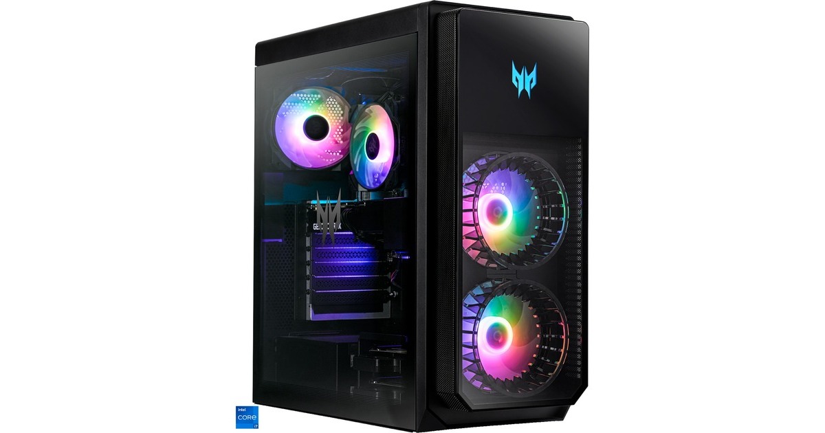 Acer Predator Orion 5000 (DG.E3AEG.00N), Gaming-PC(schwarz, Windows 11 Home 64-Bit) Acer Predator Orion 5000 (DG.E3AEG.00N), Gaming-PC(schwarz, Windows 11 Home 64-Bit)