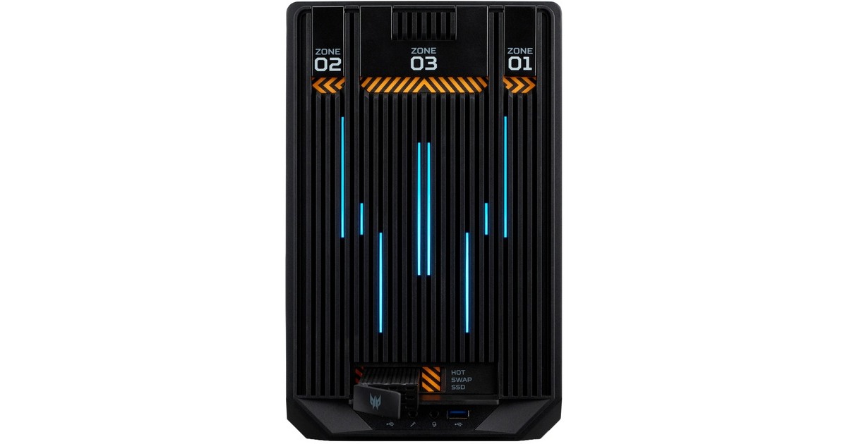 Acer Predator Orion X (DG.E3REG.003), Gaming-PC(schwarz, Windows 11 Home 64-Bit )