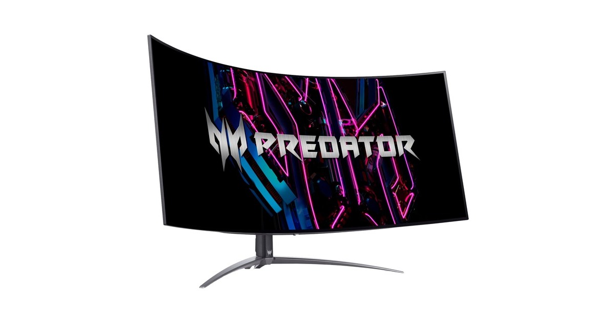 Acer Predator X45, Gaming-Monitor(113 cm (45 Zoll), schwarz, UWQHD, HDMI, DisplayPort, AMD FreeSync Premium, 240Hz Panel) Acer Predator X45, Gaming-Monitor(113 cm (45 Zoll), schwarz, UWQHD, HDMI, DisplayPort, AMD FreeSync Premium, 240Hz Panel)