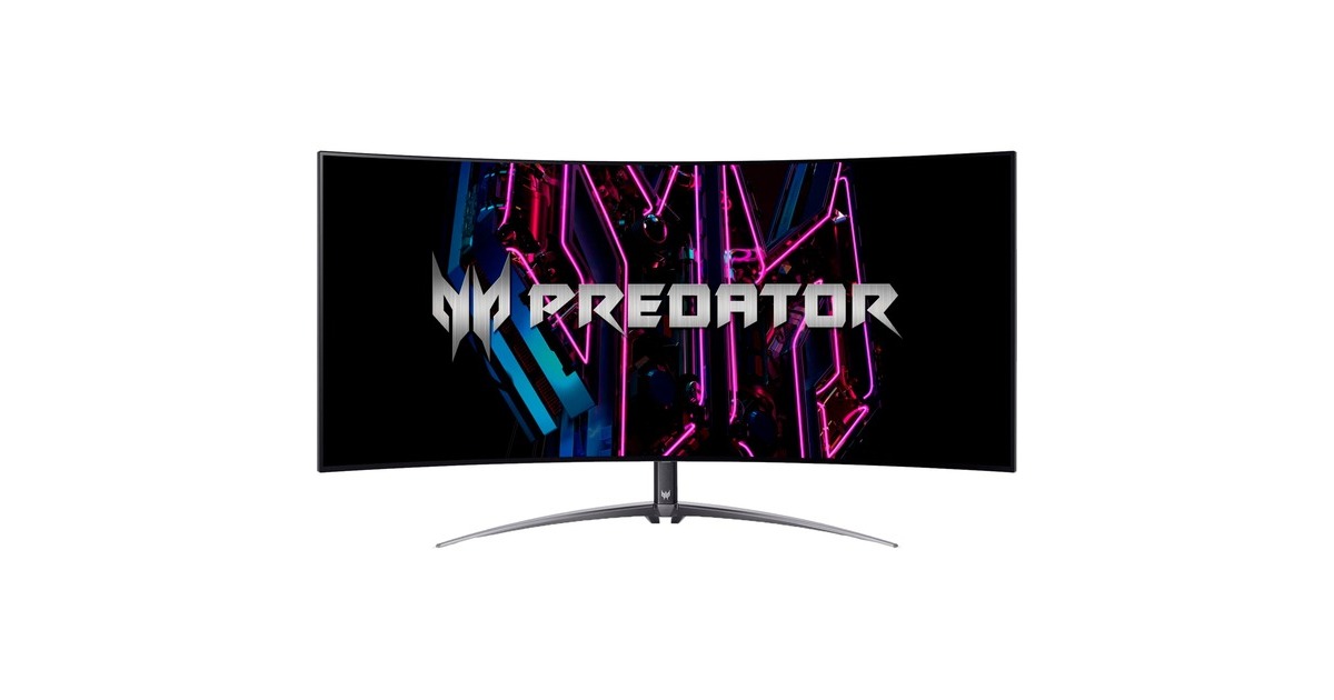 Acer Predator X45, Gaming-Monitor(113 cm (45 Zoll), schwarz, UWQHD, HDMI, DisplayPort, AMD FreeSync Premium, 240Hz Panel)