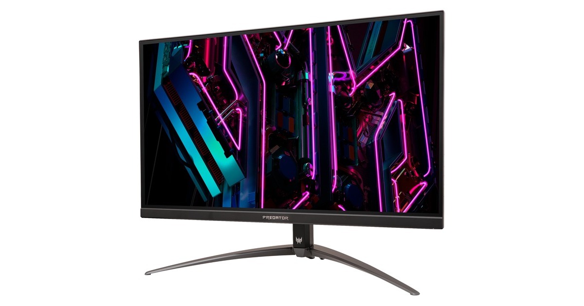 Acer Predator XB273KV3, Gaming-Monitor(69 cm (27 Zoll), schwarz, UltraHD/4K, IPS, AMD Free-Sync Premium, 160Hz Panel)