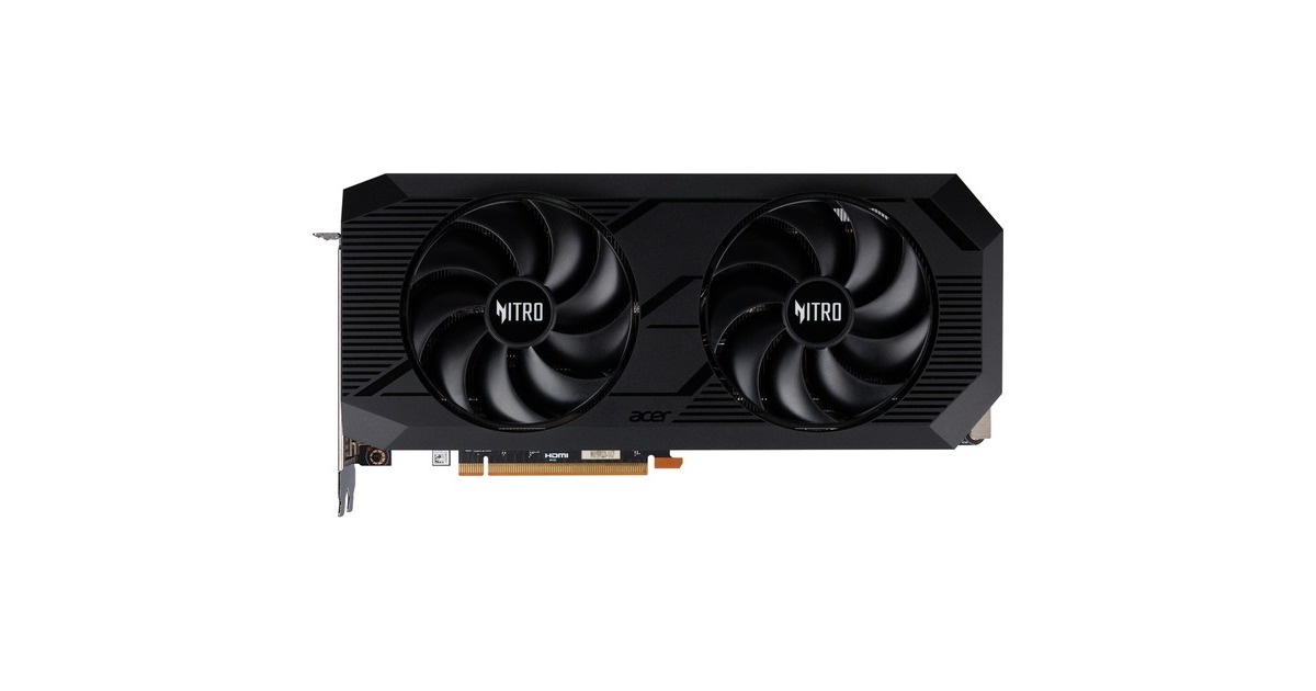 Acer Radeon RX 7700 XT Nitro OC, Grafikkarte(RDNA 3, GDDR6, 3x DisplayPort, 1x HDMI 2.1)