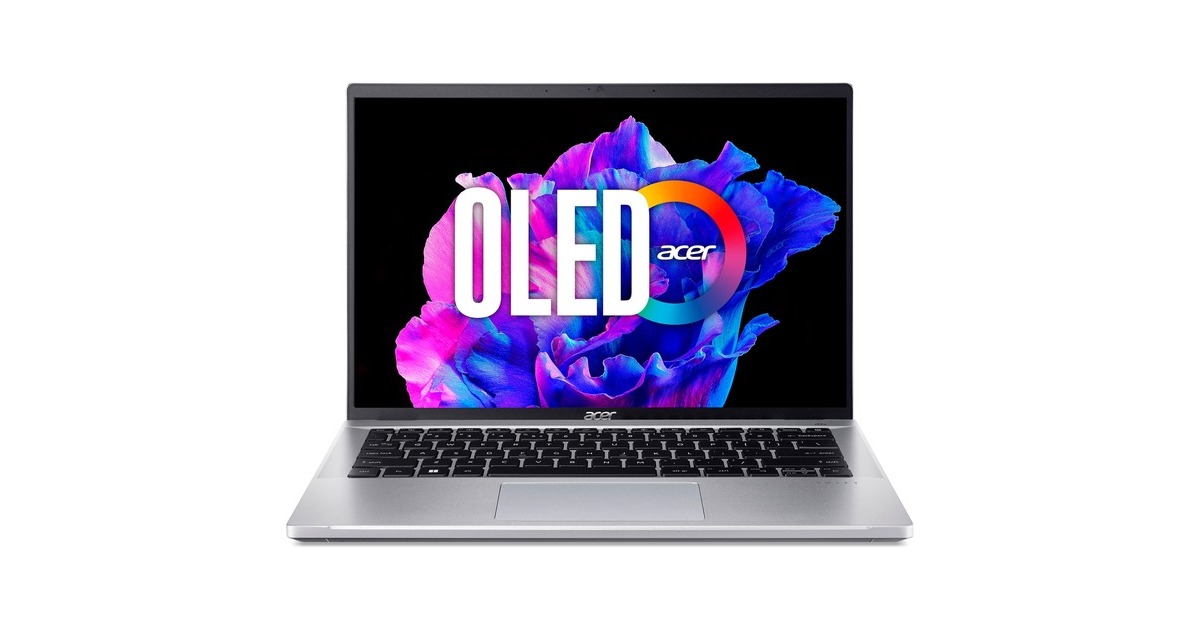 Acer Swift 3 Go (SFG14-71-582W), Notebook(silber, Windows 11 Home 64-Bit, 35.6 cm (14 Zoll), 512 GB SSD)