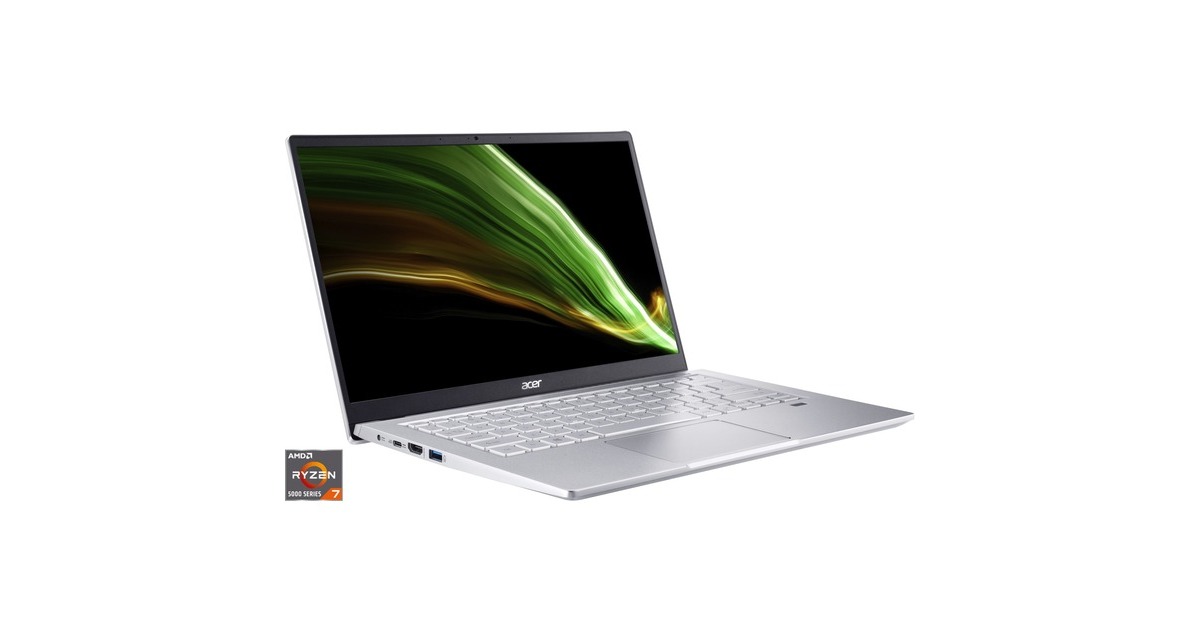 Acer Swift 3 (SF314-43-R0VF), Notebook(silber, Windows 11 Home 64-Bit, 35.6 cm (14 Zoll), 1 TB SSD) Acer Swift 3 (SF314-43-R0VF), Notebook(silber, Windows 11 Home 64-Bit, 35.6 cm (14 Zoll), 1 TB SSD)