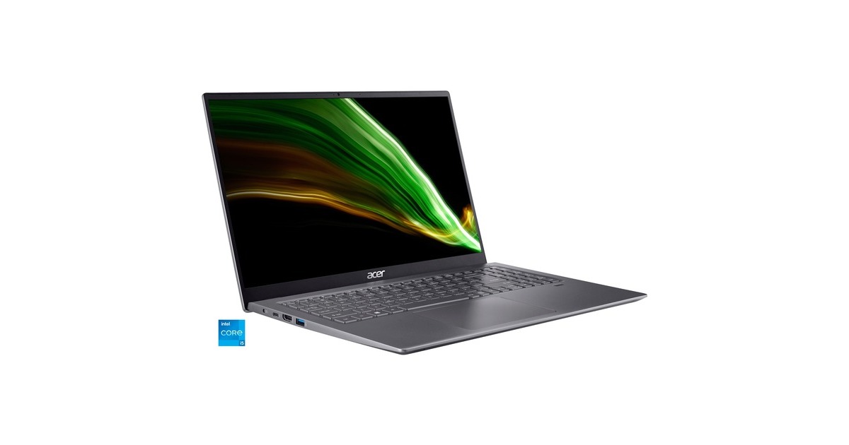 Acer Swift 3 (SF316-51-51SN), Notebook(grau, Windows 11 Home 64-Bit, 40.9 cm (16.1 Zoll), 512 GB SSD) Acer Swift 3 (SF316-51-51SN), Notebook(grau, Windows 11 Home 64-Bit, 40.9 cm (16.1 Zoll), 512 GB SSD)