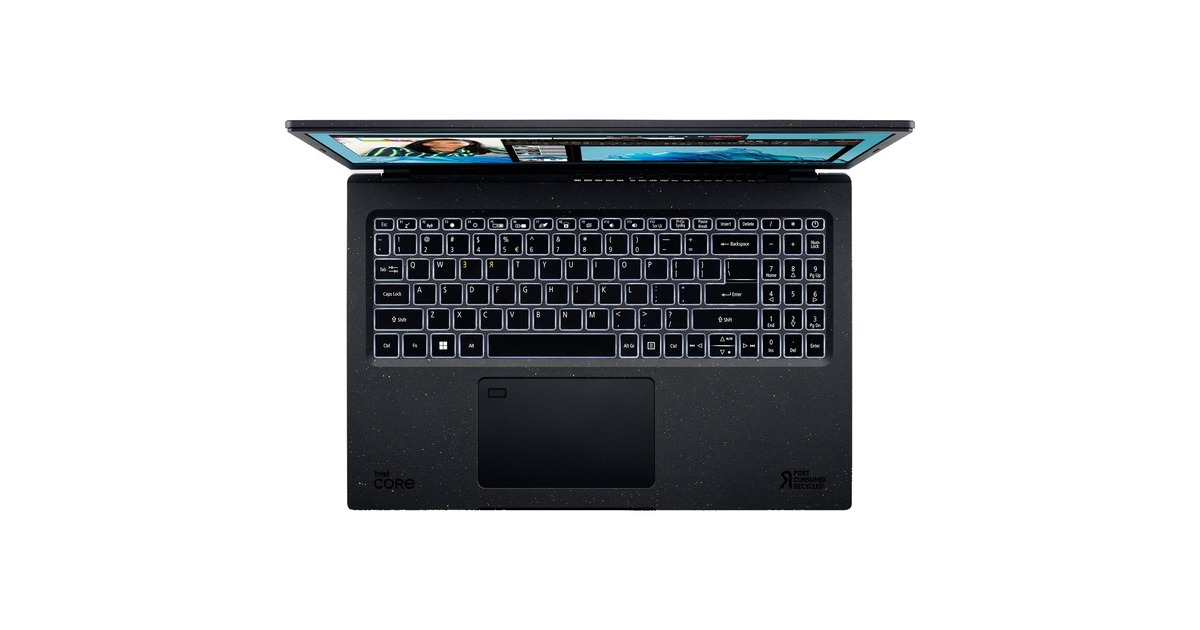 Acer TravelMate Vero (TMV15-51-55FX), Notebook(schwarz, Windows 11 Pro 64-Bit, 39.6 cm (15.6 Zoll), 256 GB SSD)