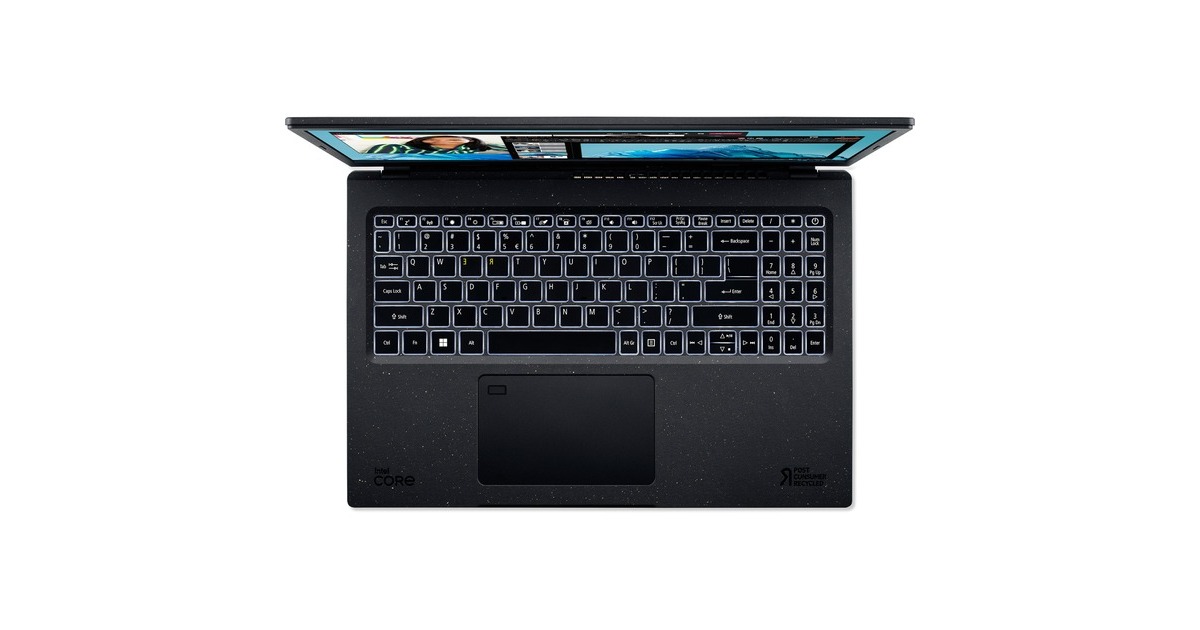 Acer TravelMate Vero (TMV15-51-728C), Notebook(schwarz, Windows 11 Pro 64-Bit, 39.6 cm (15.6 Zoll), 1 TB SSD)