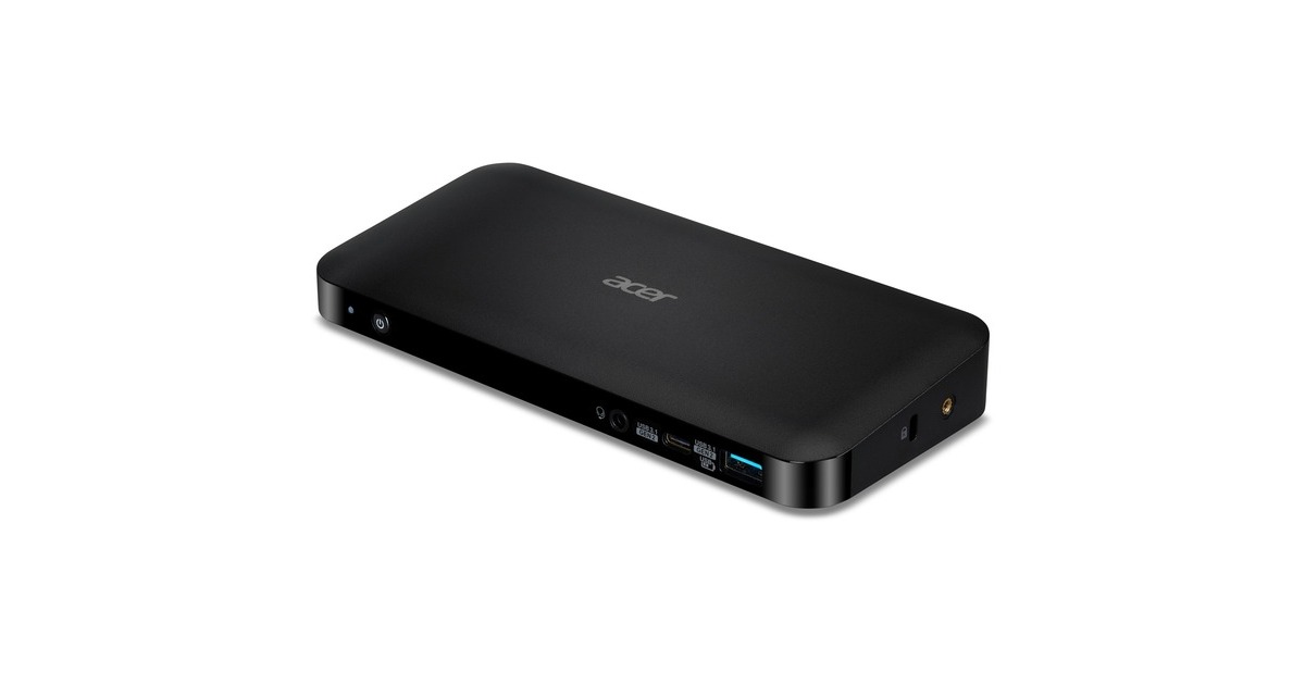 Acer USB Type-C Docking III, Dockingstation(schwarz, HDMI, DisplayPort)