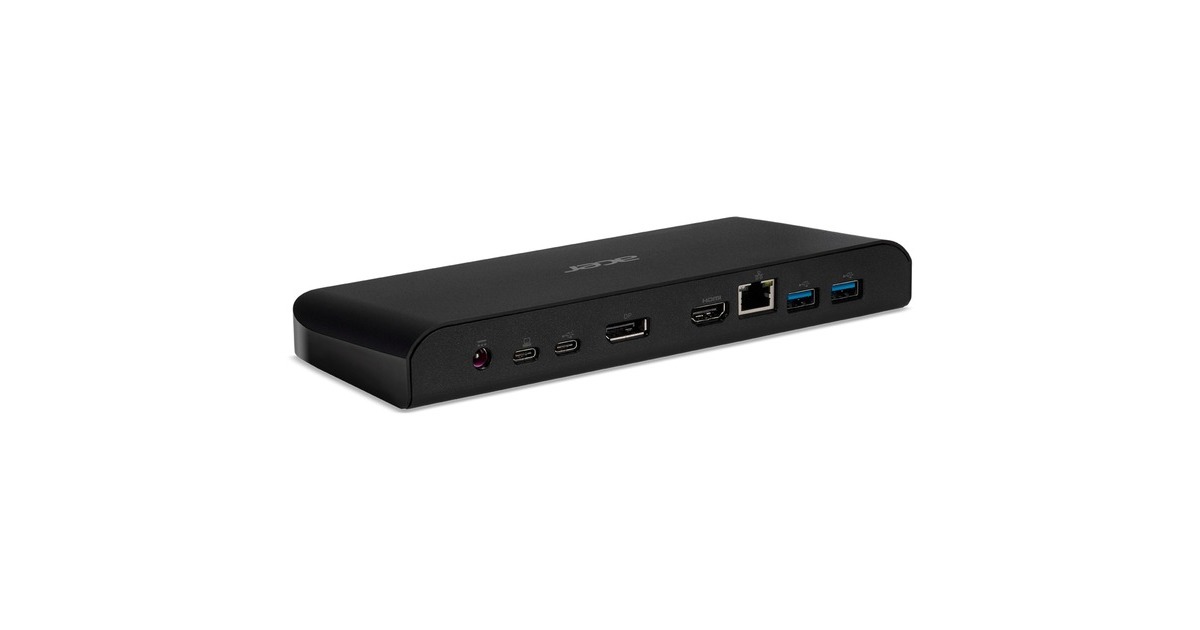 Acer USB Type-C Dockingstation II(schwarz, USB, RJ-45, HDMI) Acer USB Type-C Dockingstation II(schwarz, USB, RJ-45, HDMI)