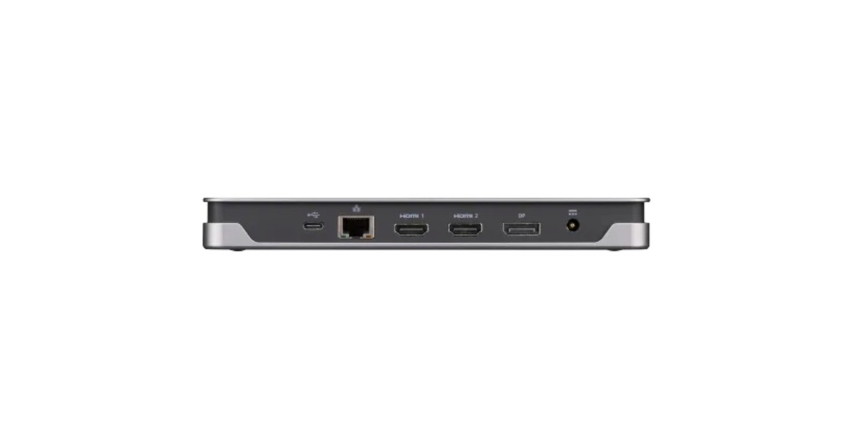 Acer USB Type-C Gen1 Dock - EU Netzkabel, Dockingstation(grau, HDMI, DisplayPort, USB, LAN)