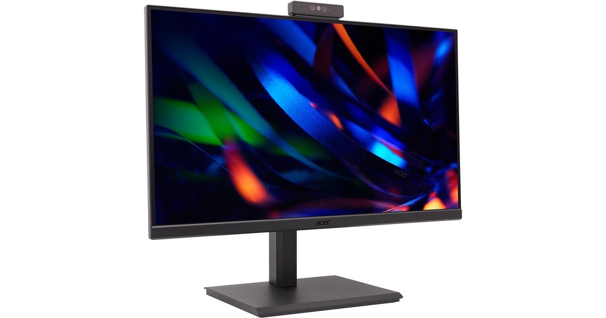 Acer Vero B277DEbmiprczxv, LED-Monitor(68.6 cm (27 Zoll), schwarz, FullHD, IPS, HDMI, DisplayPort, VGA, Pivot, USB, Webcam, 100Hz Panel) Acer Vero B277DEbmiprczxv, LED-Monitor(68.6 cm (27 Zoll), schwarz, FullHD, IPS, HDMI, DisplayPort, VGA, Pivot, USB, Webcam, 100Hz Panel)