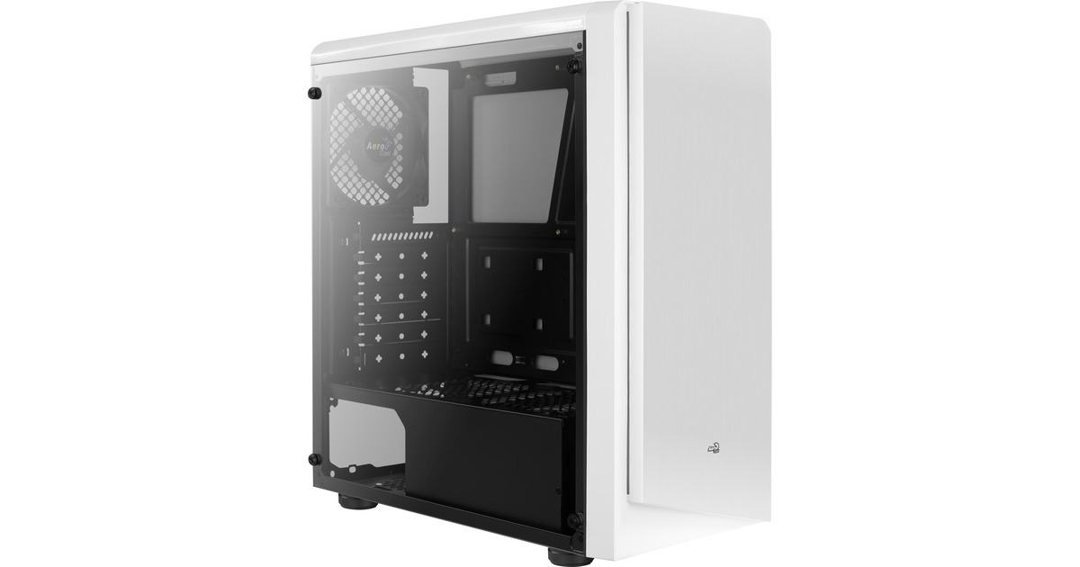 Aerocool ACCM-PV13012.21, Tower-Gehäuse(weiß/schwarz, Window-Kit)
