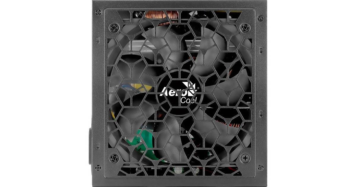 Aerocool AERO 80+ White 500W, PC-Netzteil(schwarz, 2x PCIe, 500 Watt)