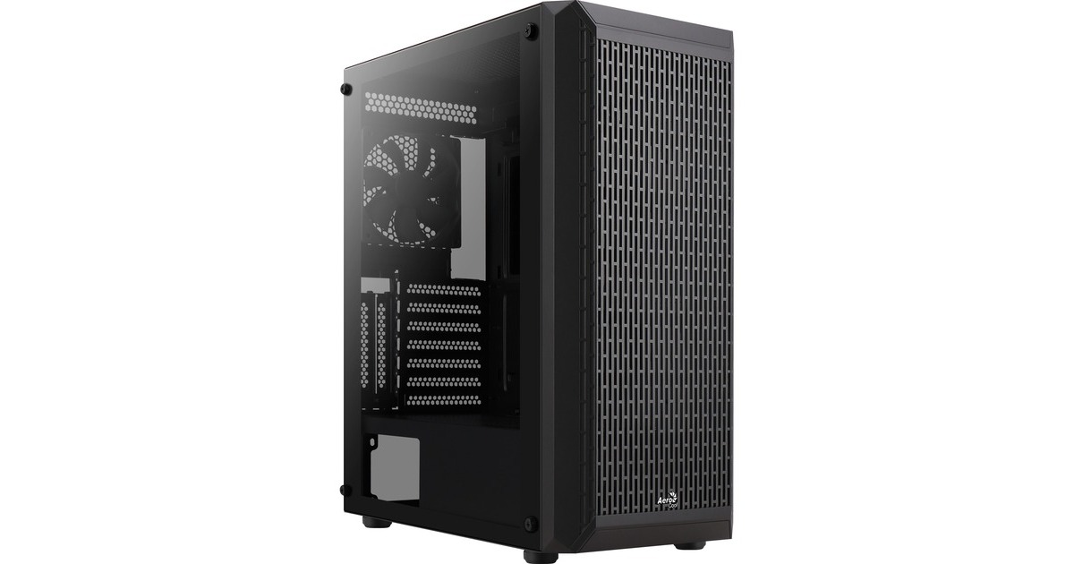 Aerocool Beam G-BK-v1, Tower-Gehäuse(schwarz, Tempered Glass)