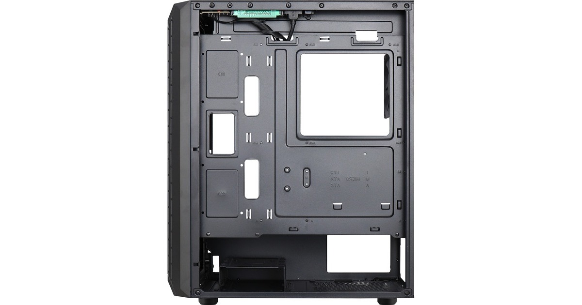 Aerocool Beam G-BK-v1, Tower-Gehäuse(schwarz, Tempered Glass)