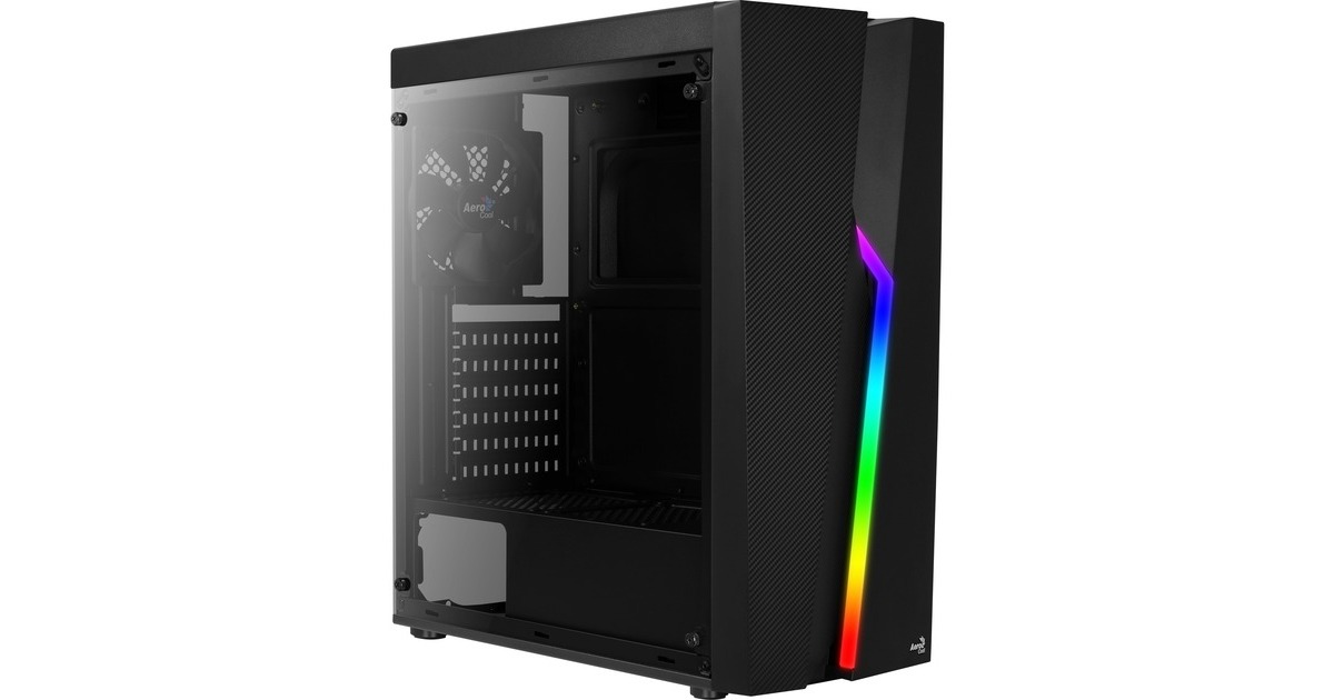 Aerocool Bolt, Tower-Gehäuse(schwarz, Window-Kit)