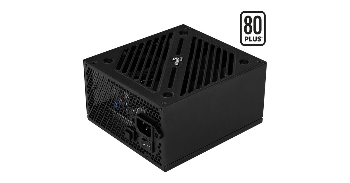 Aerocool Cylon 600W, PC-Netzteil(schwarz, 2x PCIe, 600 Watt) Aerocool Cylon 600W, PC-Netzteil(schwarz, 2x PCIe, 600 Watt)