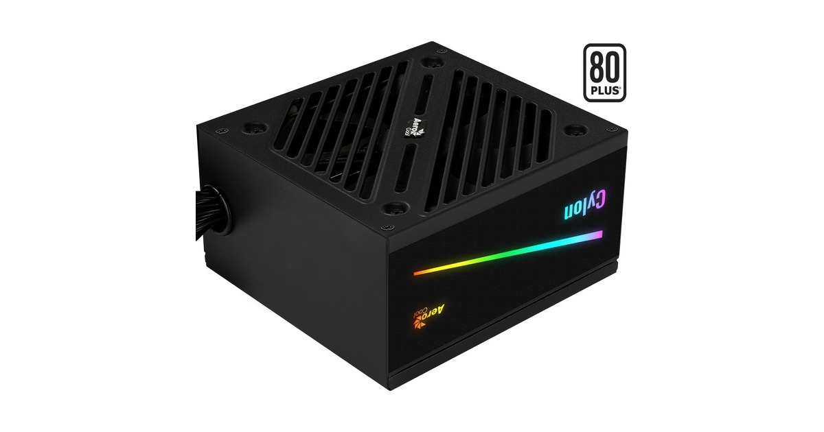 Aerocool Cylon 700W, PC-Netzteil(schwarz, 4x PCIe, 700 Watt) Aerocool Cylon 700W, PC-Netzteil(schwarz, 4x PCIe, 700 Watt)