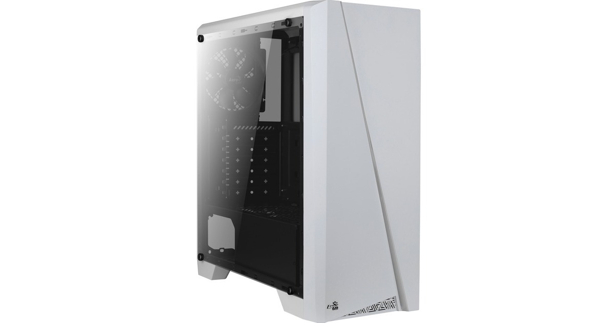 Aerocool Cylon White, Tower-Gehäuse(weiß, Window-Kit)