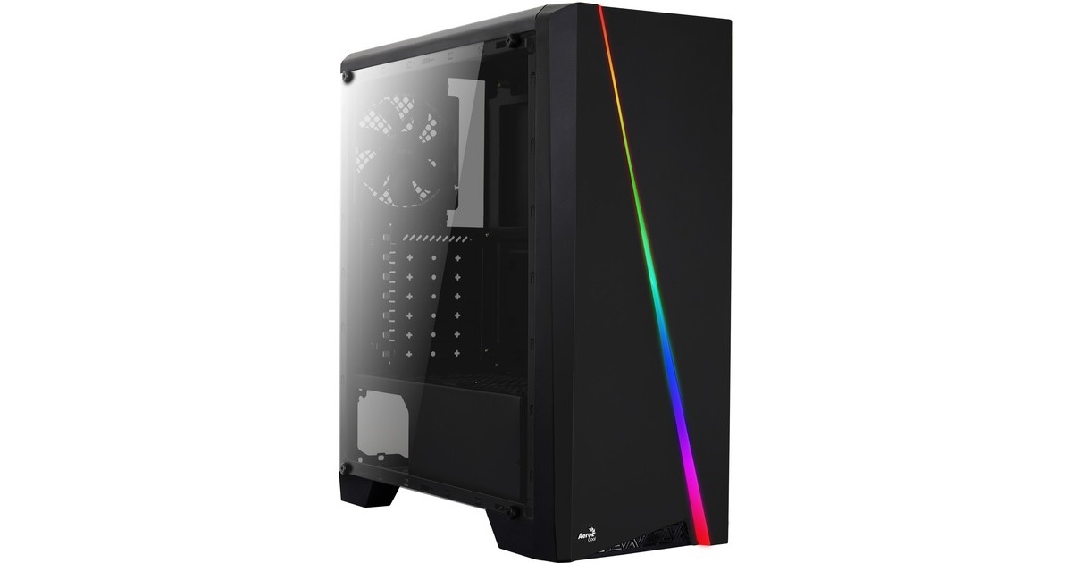 Aerocool Cylon, Tower-Gehäuse(schwarz, Window-Kit)